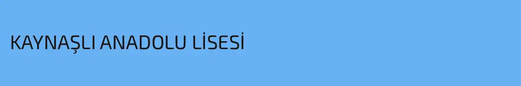 KAYNAŞLI ANADOLU LİSESİ